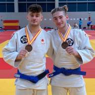 4 MEDALLAS DE BRONCE para los hermanos Pajares Fernández en el CAMPEONATO DE ESPAÑA de JIU JITSU ABDOLUTO.